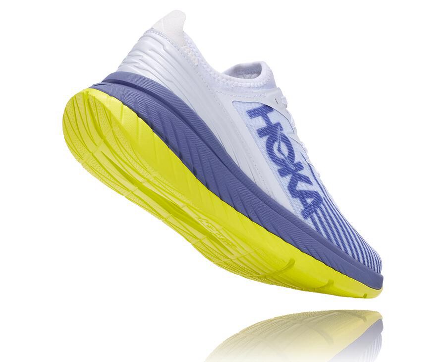 Hoka One One Hardloopschoenen Dames - Carbon X-Spe - Wit/Blauw - SG1729305